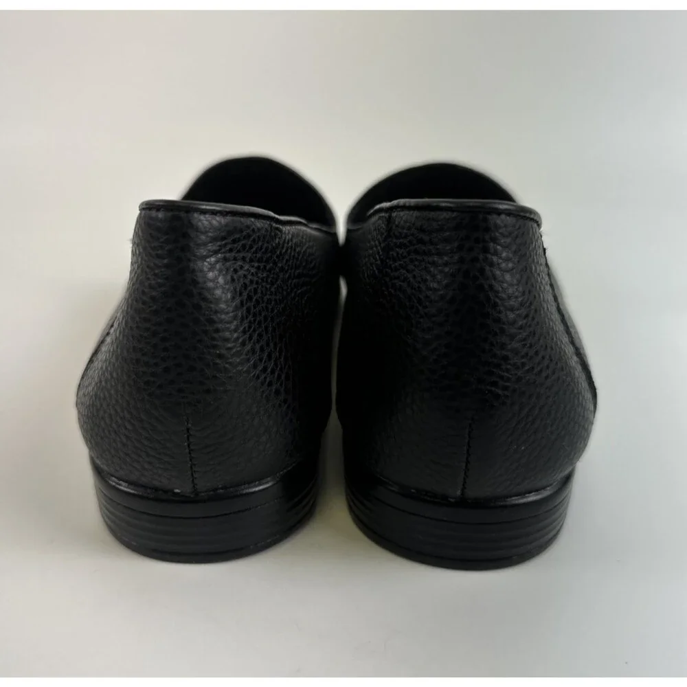 Trotters Black Leather Loafers - Picture 5 of 15